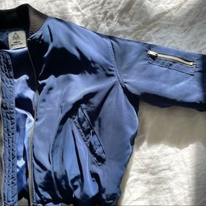 Navy blue Bomber Jacket